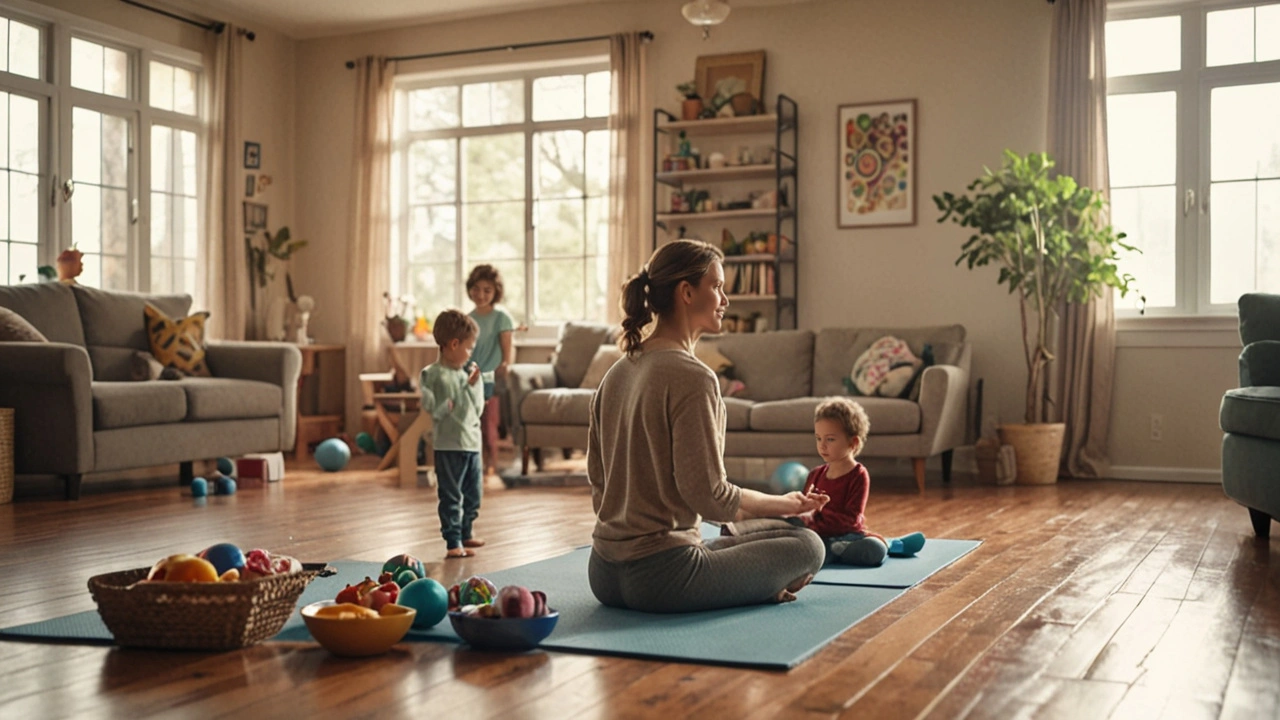 Jak zůstat klidní v chaosu: Techniky relaxace pro rodiče