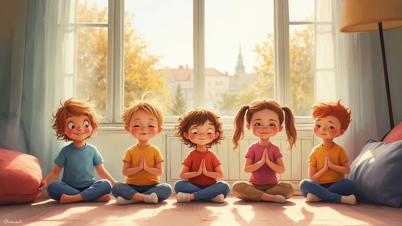 Meditace pro děti: Cesta k uklidnění dětské mysli