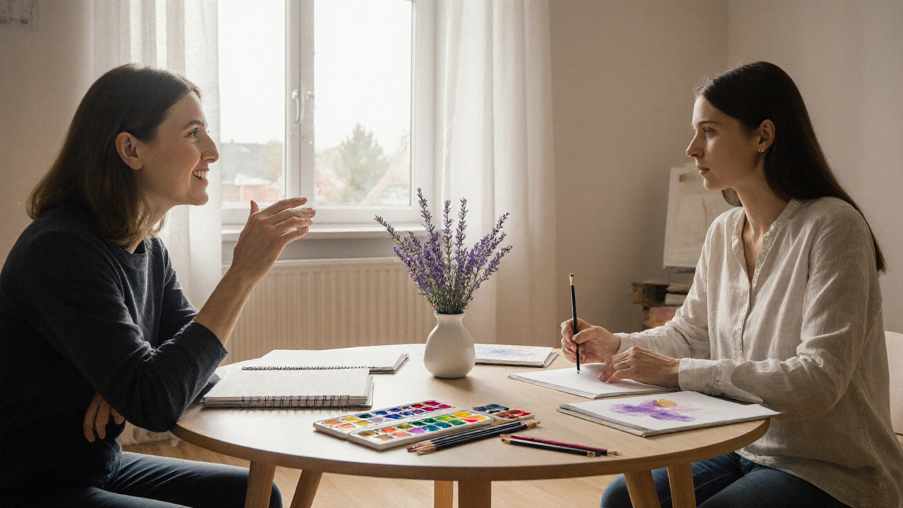 Kreativní art terapie pro vnitřní klid - průvodce