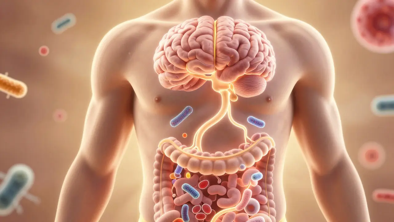 Střevně-mozková osa: Jak zdraví střeva ovlivňuje váš mozek